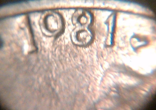 1981-P-Nickel-Downstroke-Of-9-Missing